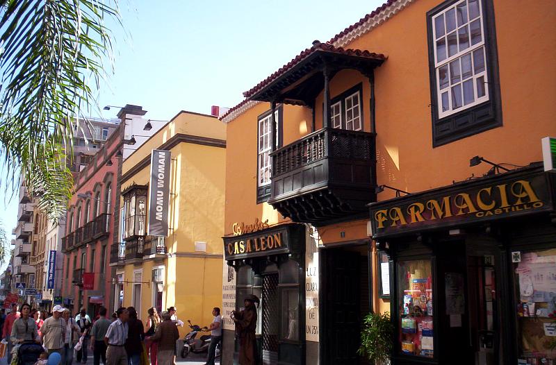 Comercios de la calle del Castillo, Santa Cruz de Tenerife